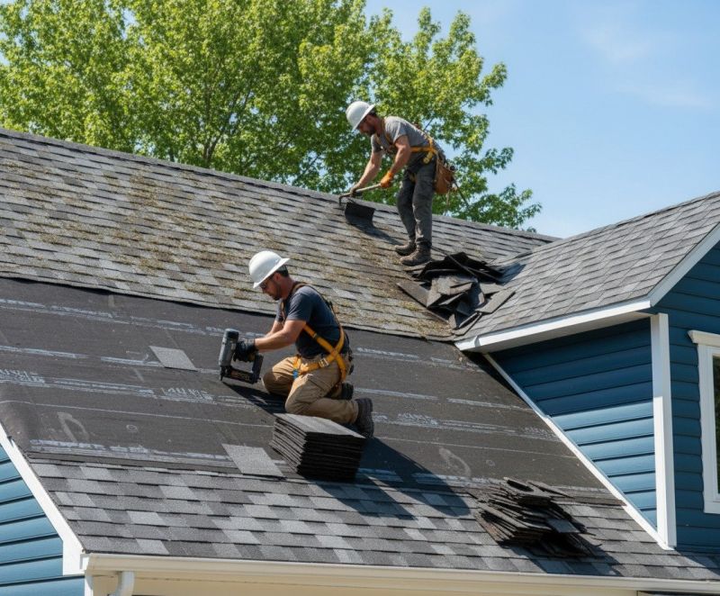 Asphalt Roof Replacement in Manchester, NH