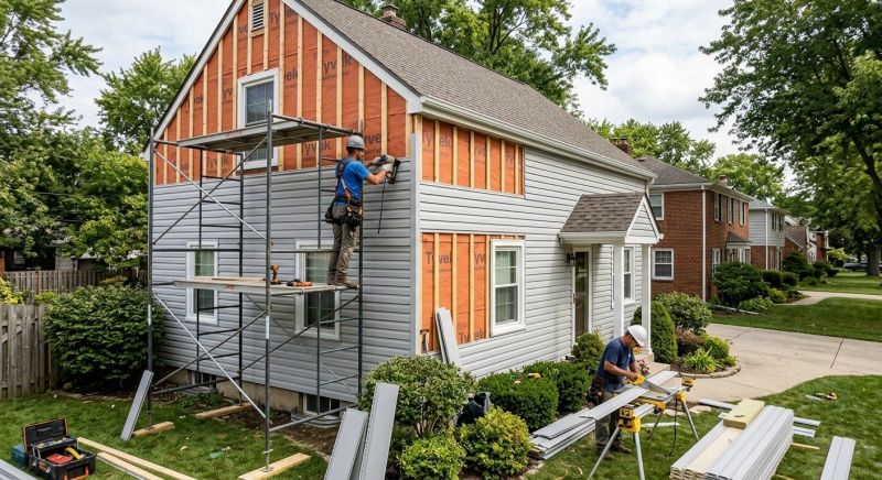 Damaged Siding Replacement in Norwalk, CT